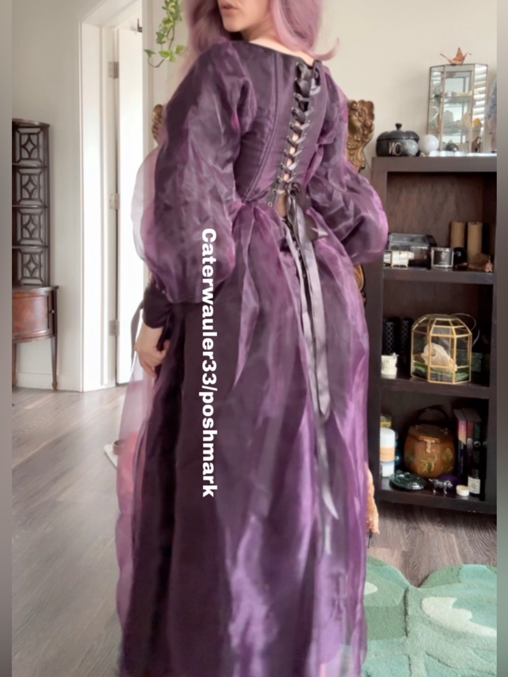 (UNAVAILABLE)Artisan made Antionette corset ballgown - Picture 5 of 5